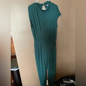 Green long romper